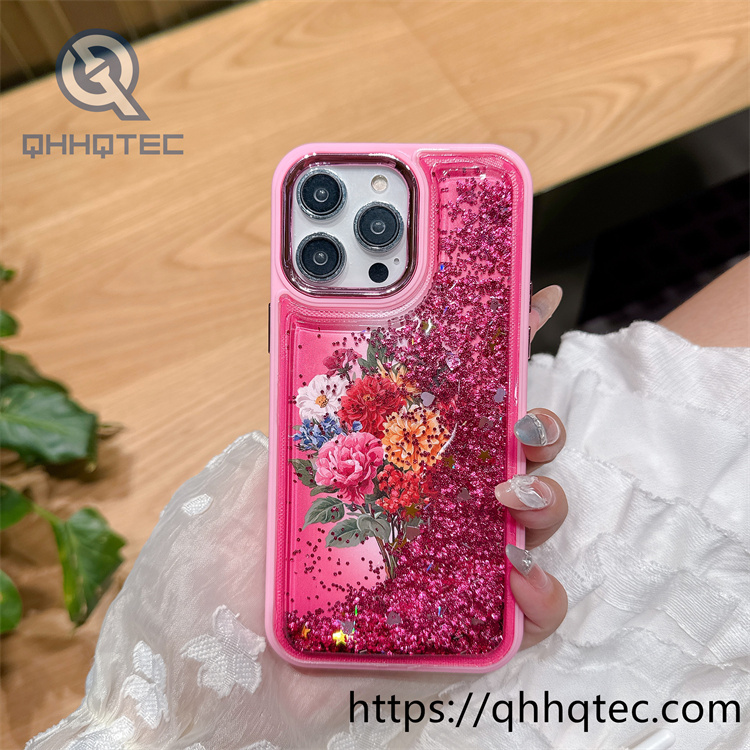 quicksand sequin flow 2 in 1 flower case