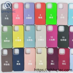jelly colors silicone phone case