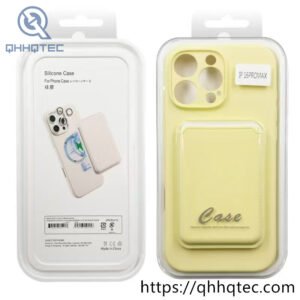 liquid silicone magnetic case card bag