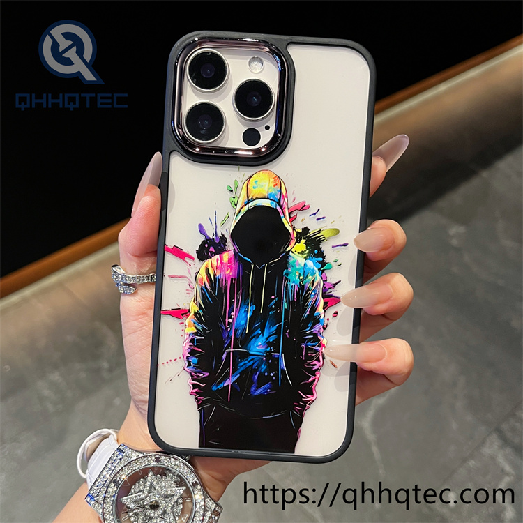 animal painting transparent phone case