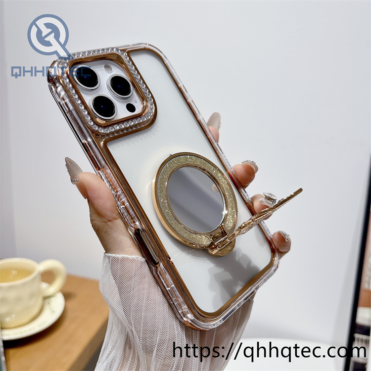 mirror 3 in 1 case butterfly foldable bracket