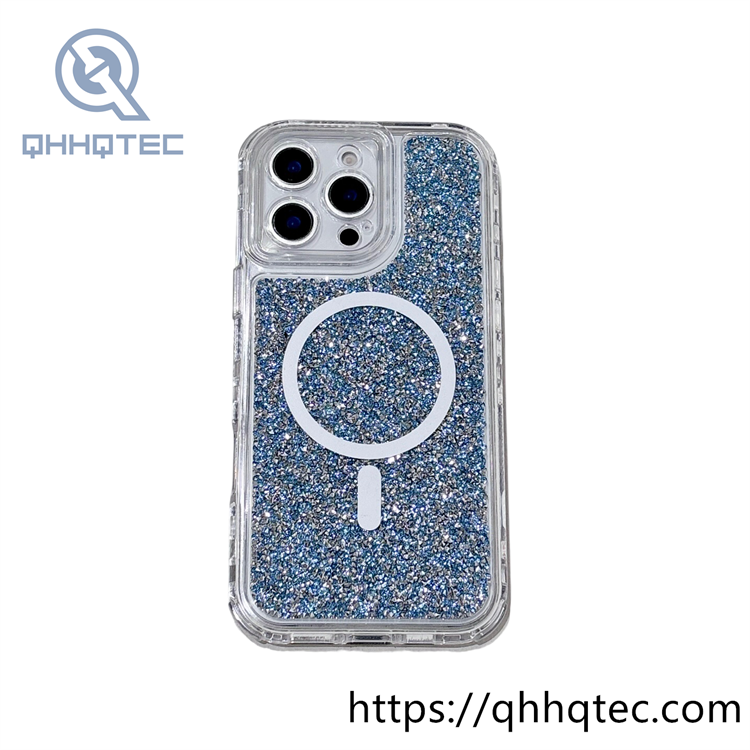 broken diamonds 3 in 1 colored magsafe case