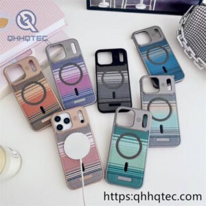 acrylic leather magsafe brand case