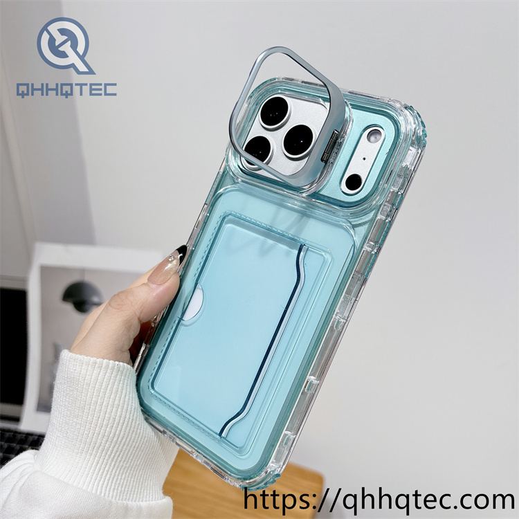 clear case 3 in 1 card bag pop case