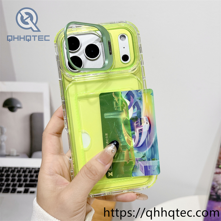 clear case 3 in 1 card bag pop case