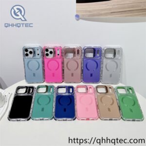 metallic paint solid color 3 in 1 pop case