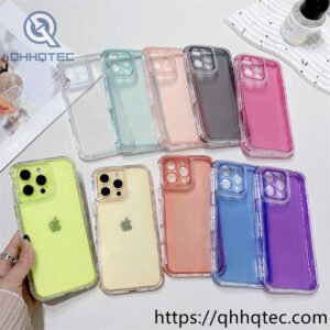 pro camera transparent 3 in 1 case