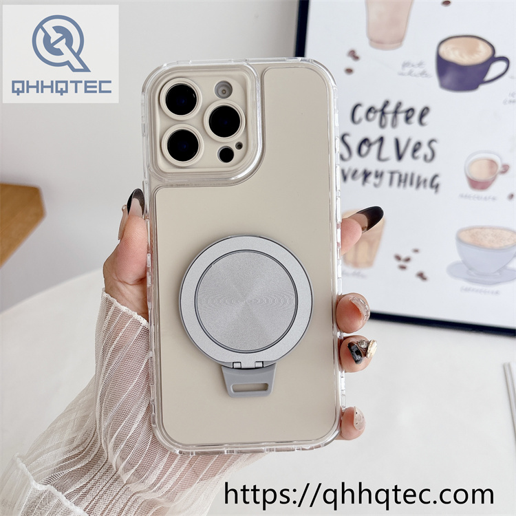 rotating magnetic solid color 3 in 1 case