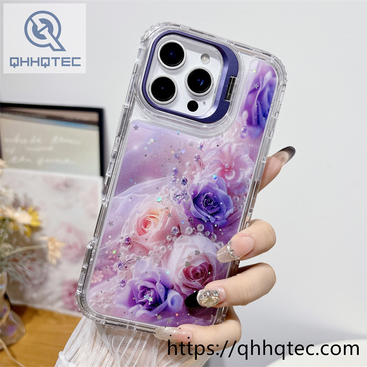 dreamy flowers 3 in 1 holder case