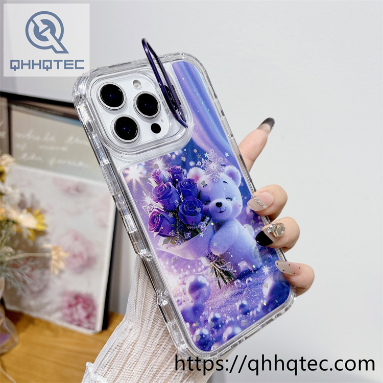 dreamy flowers 3 in 1 holder case