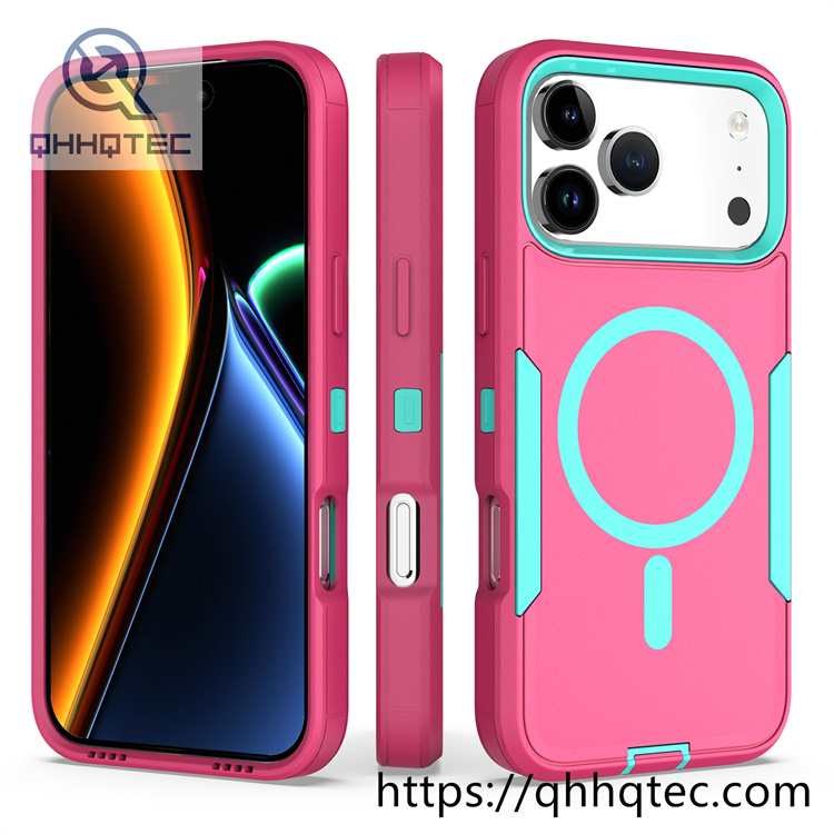 2 in 1 case color magsafe circle