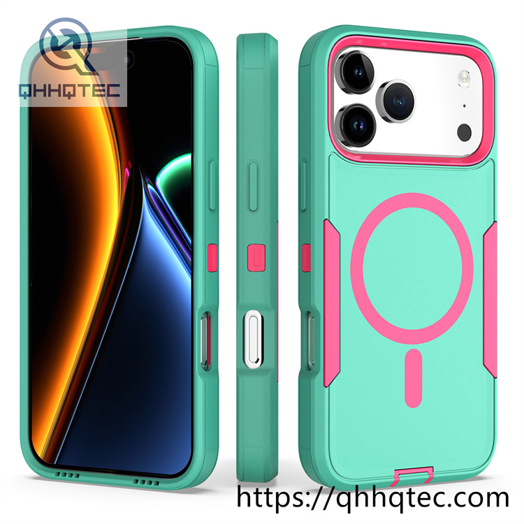 2 in 1 case color magsafe circle