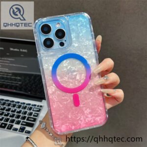 three colors gradient laser case