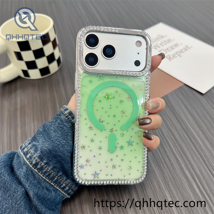 star gradient magsafe diamonds case