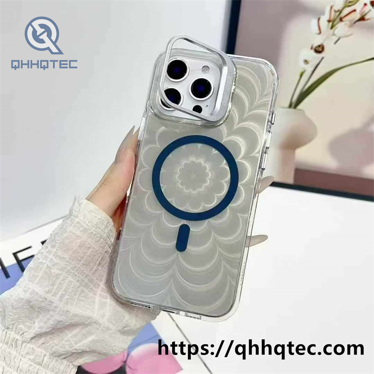 rendering color flowers magsafe case