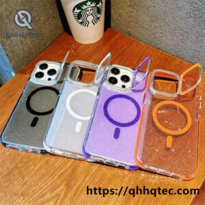 lens cap glitter magsafe case