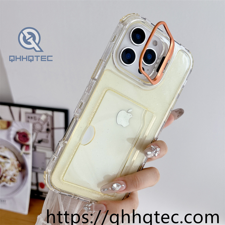 glitter clear 3 in 1 card bag case (复制)