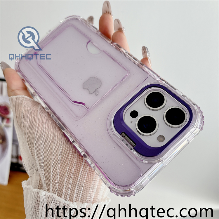 glitter clear 3 in 1 card bag case (复制)