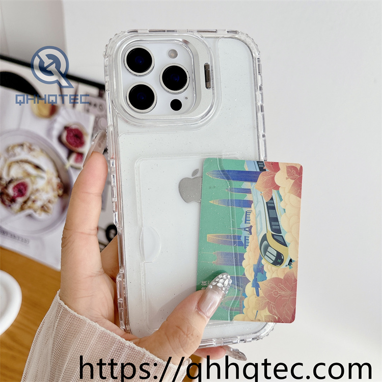 glitter clear 3 in 1 card bag case (复制)