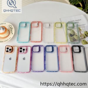 clear color frame 3 in 1 case