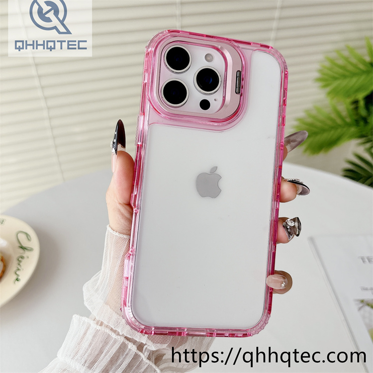 clear color frame 3 in 1 case