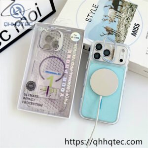 stand glitter clear magsafe case