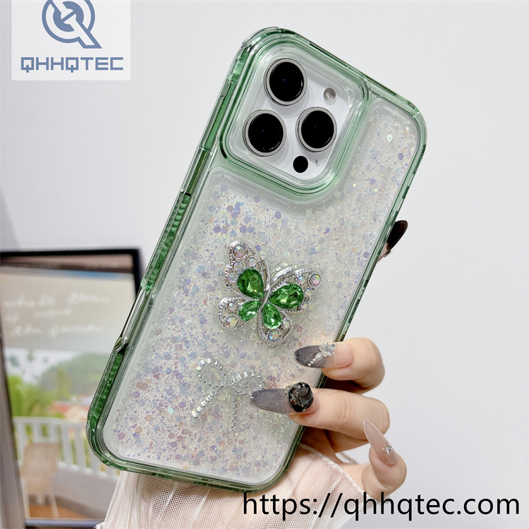 diamonds butterfly 3 in 1 dripping case