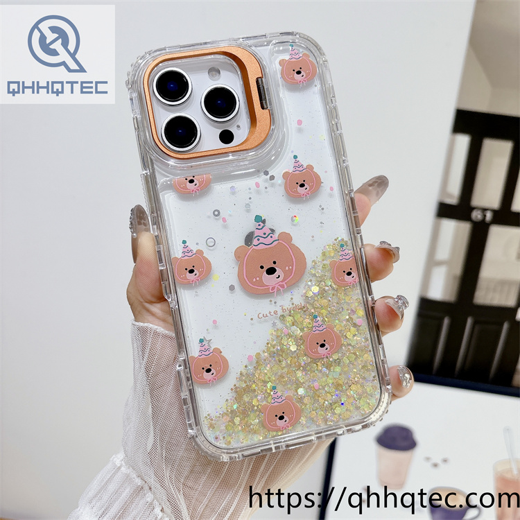 cartoon style patterns 3 in 1 case