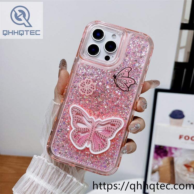 glitter butterfly 3 in 1 rocking case