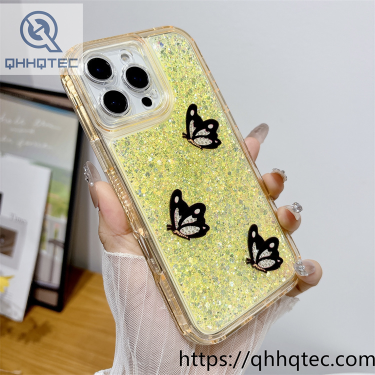 tower butterfly flower 3 in 1 case