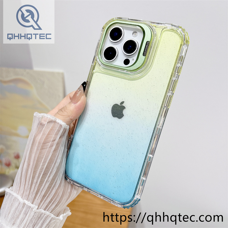 two colors gradient 3 in 1 case bracket