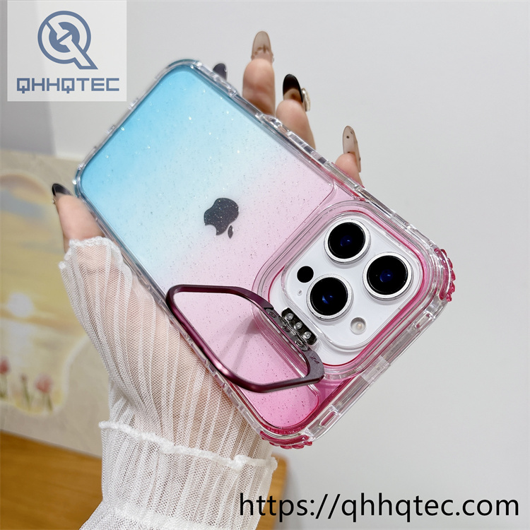 two colors gradient 3 in 1 case bracket