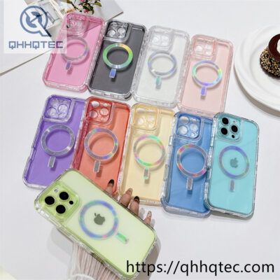 hot stamping magsafe 3 in 1 case