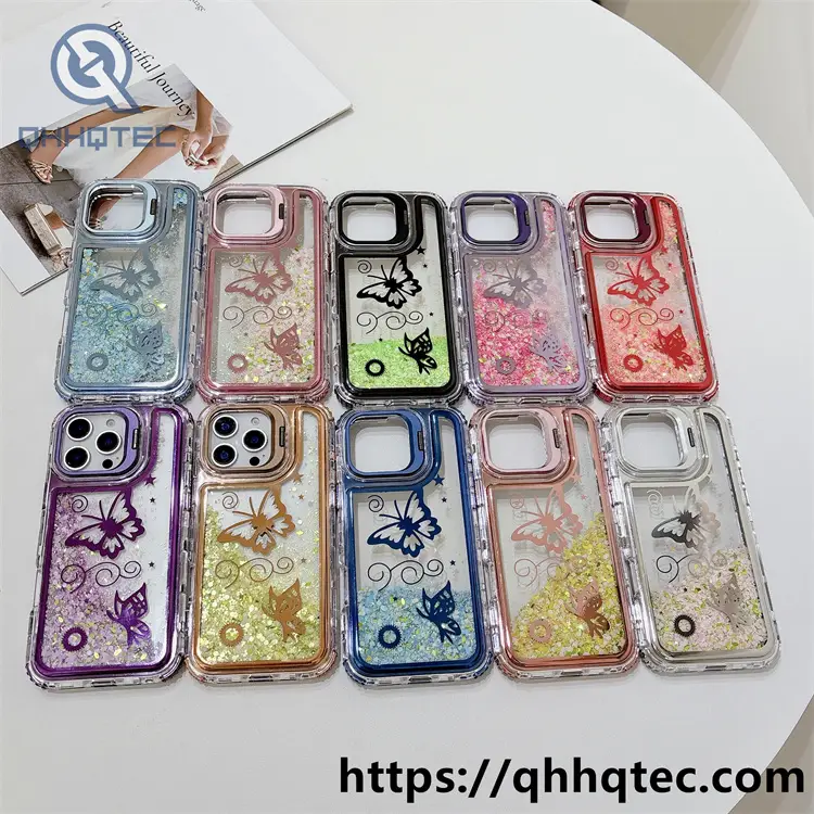plating butterfly 3in1 metal bracket case