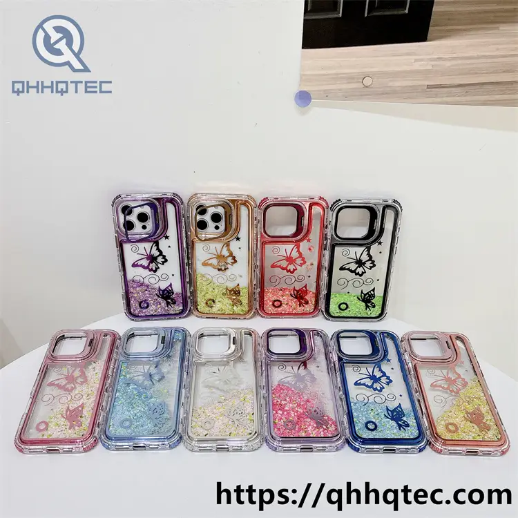plating butterfly 3in1 metal bracket case
