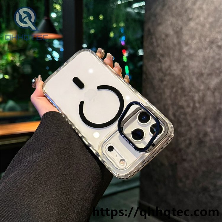 clear magsafe pro camera stand case