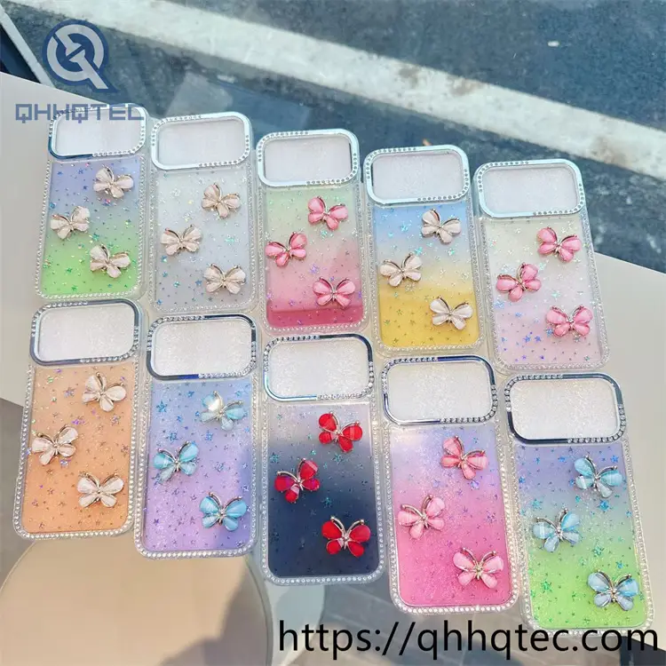 carcasas de celular por mayor,fundas iphone con mariposas 3d,distribuidor de accesorios para celular,fundas brillantes al por mayor,fundas transparentes con diseño iphone