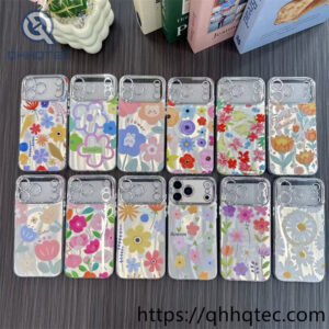 wholesale floral print case for iphone fundas flores celular mayoreo china