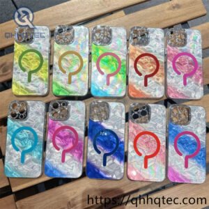 wholesale magnetic shell case for iphone carcasas magneticas mayoreo china