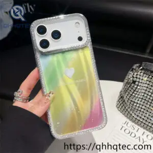 wholesale gradient sliding case for iphone models | funda con tapa cámara