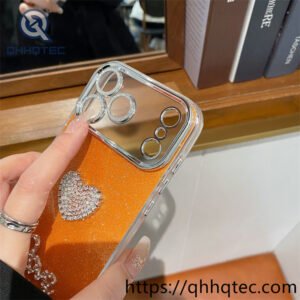 Wholesale Rhinestone Heart Love Case for iPhone Models | Funda Love Brillante
