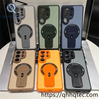 wholesale tech stand protective case for iphone models | funda con soporte mayorista