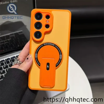 wholesale tech stand protective case for iphone models | funda con soporte mayorista