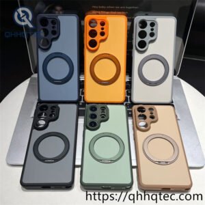 wholesale magnetic ring stand case for iphone models | funda magsafe mayorista