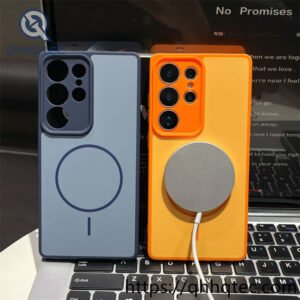 funda MagSafe para iPhone,carcasa magnética para celular,funda con imán para iPhone,accesorios para celular mayorista