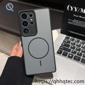 wholesale magnetic matte protective case for iphone models | funda magsafe mayorista