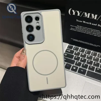 wholesale magnetic matte protective case for iphone models | funda magsafe mayorista