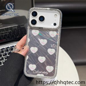wholesale bow pattern glossy case for iphone models | funda con lazo mayorista