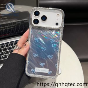 Wholesale Bow Pattern Glossy Case for iPhone Models | Funda con Lazo Mayorista