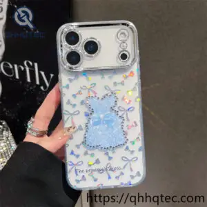 wholesale princess dress glitter case for iphone models | funda cute mayorista